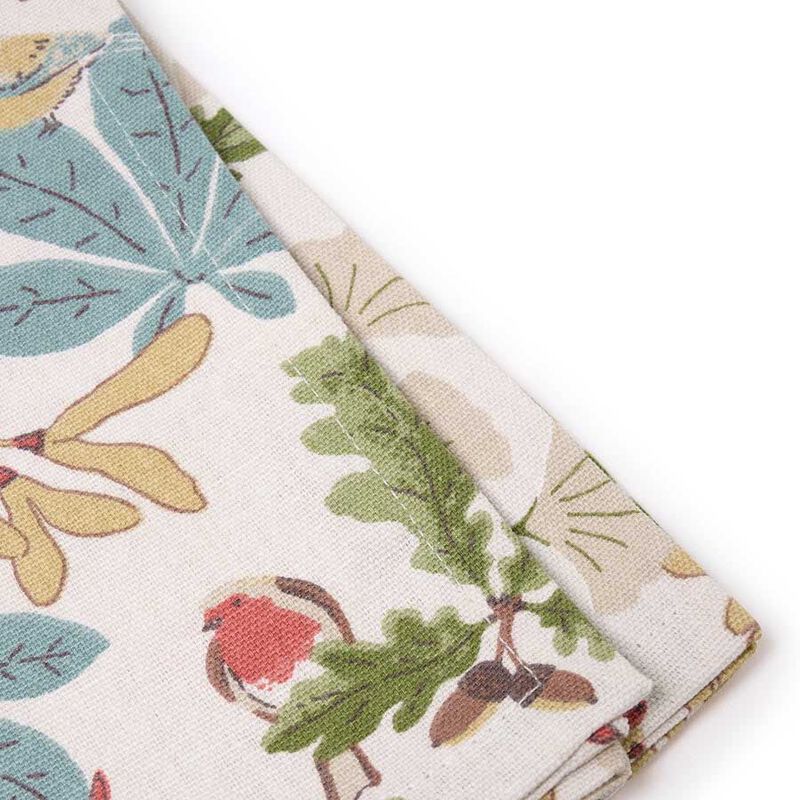 Sophie Allport Napkins - Set Of 4 - Orchard Birds image number 2